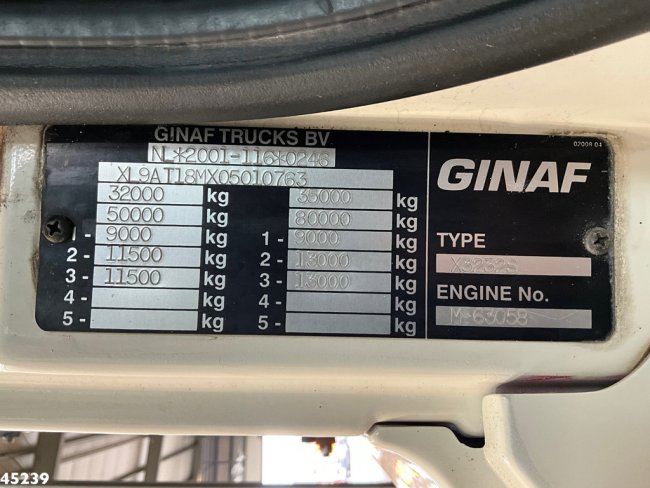 Ginaf  X 3232 S Euro 5 Manual Hiab 28 Tonmeter laadkraan (30)