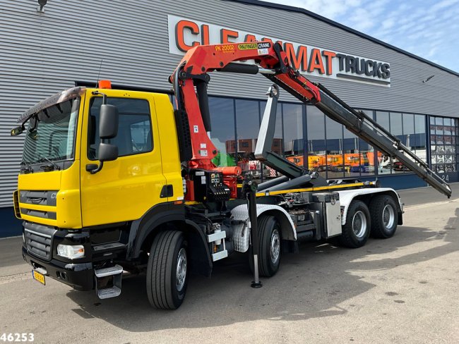 DAF  FAD 85 CF 410 8x4 Palfinger 20 Tonmeter laadkraan (0)