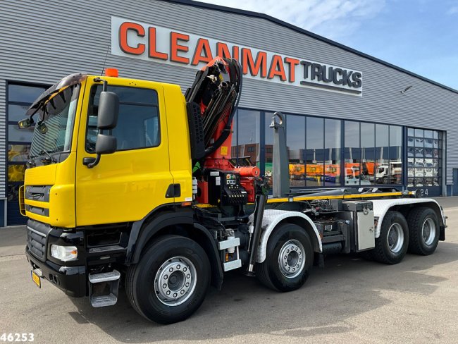 DAF  FAD 85 CF 410 8x4 Palfinger 20 Tonmeter laadkraan (1)