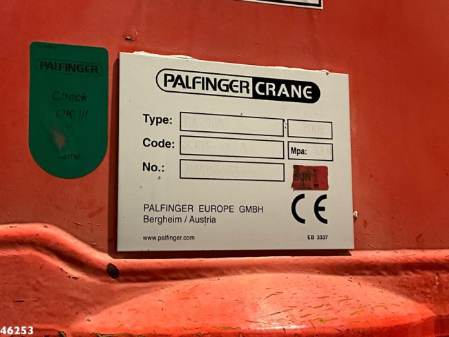 DAF  FAD 85 CF 410 8x4 Palfinger 20 Tonmeter laadkraan (19)