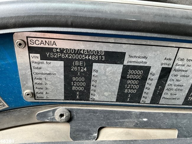Scania  P 360 Euro 6 Retarder Palfinger 17 Tonmeter laadkraan (20)