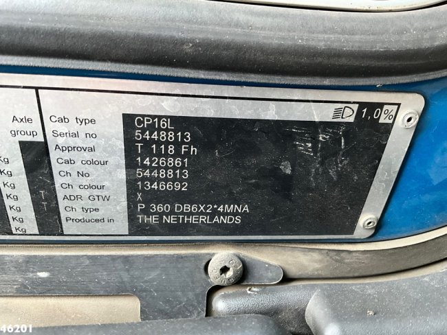 Scania  P 360 Euro 6 Retarder Palfinger 17 Tonmeter laadkraan (21)