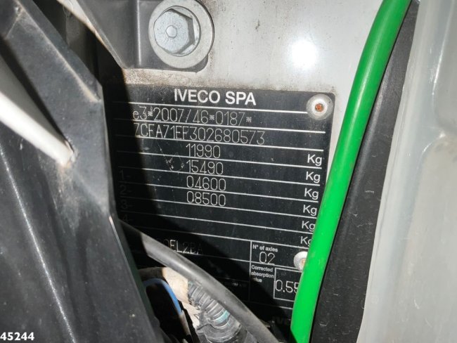 Iveco  Eurocargo ML120EL21 Euro 6 Rioned Combi Saug/Spul aufbau Just 15.375 km! (30)