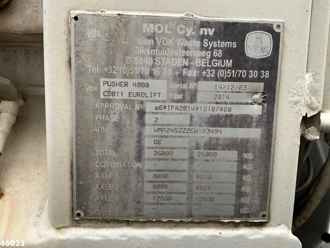 MAN  TGS 26.320 VDK 22m³ (20)