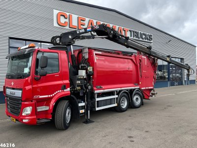 DAF FAN CF 330 Euro 6 Hiab 24 Tonmeter laadkraan Just 94.745 km!