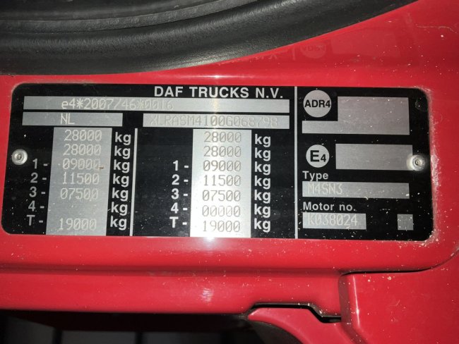 DAF  FAN CF 330 Euro 6 Hiab 24 Tonmeter laadkraan Just 94.745 km! (27)