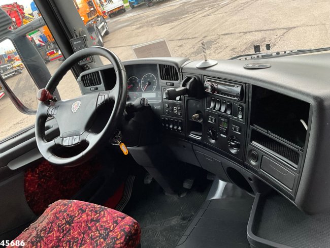 Scania  R620 V8 8x4 Hiab 105 Ton/meter laadkraan + Fly-Jib! (14)