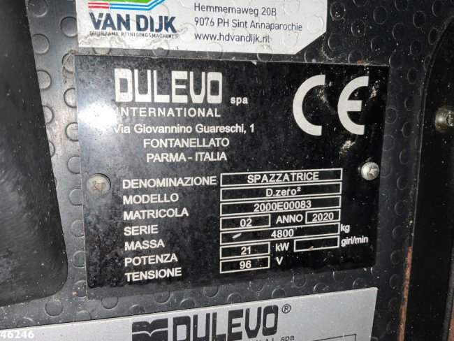 Dulevo  2000E ZERO EMISSION Just 22.169 km! (23)