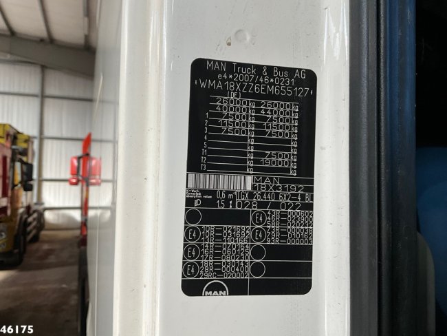 MAN  TGX 26.440 Euro 6 Meiller 20 Ton haakarmsysteem (23)