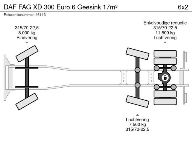 DAF  FAG XD 300 Euro 6 Geesink 17m³ (24)