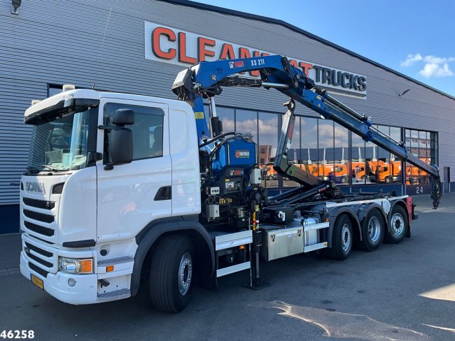 Scania  G 410 Euro 6 Hiab 21 Tonmeter laadkraan (0)