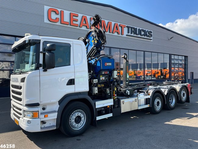 Scania  G 410 Euro 6 Hiab 21 Tonmeter laadkraan (1)