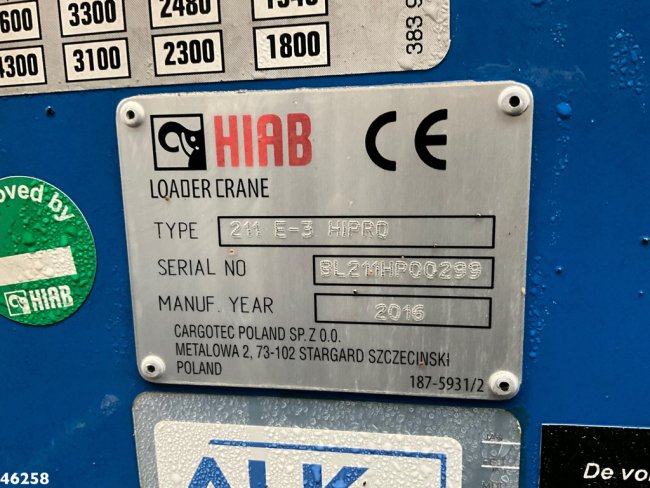 Scania  G 410 Euro 6 Hiab 21 Tonmeter laadkraan (27)