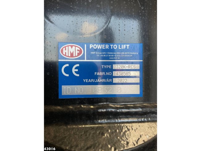 Volvo  FM 430 HMF 23 Tonmeter laadkraan Welvaarts laadkraan weegsysteem (20)