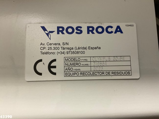 Volvo  FE Electric Terberg RosRoca 20m³ FULL ELECTRIC Welvaarts Weighing system (23)
