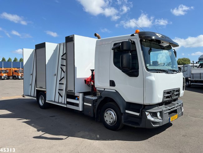 Renault  D 220 Euro 6 Fassi 2,3 Tonmeter laadkraan Just 153.536 km! (5)