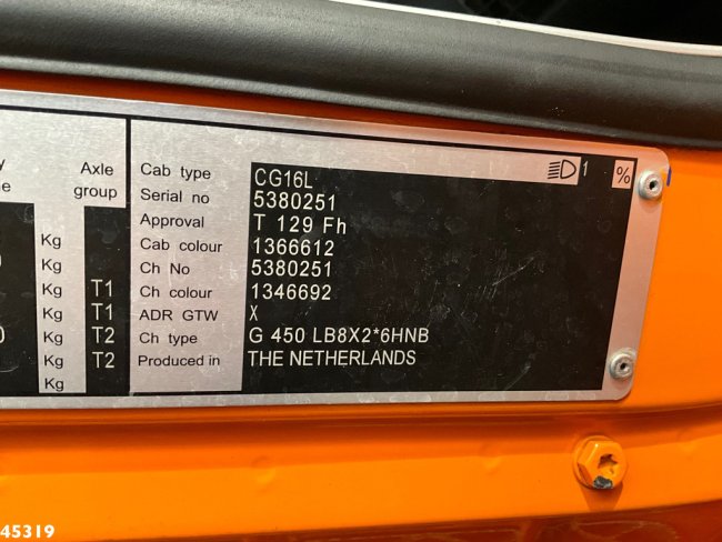 Scania  G 450 Euro 6 HMF 60 Tonmeter laadkraan + Fly-Jib (26)