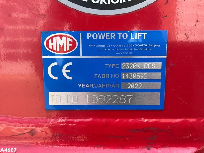HMF  23 Tonmeter laadkraan New and Unused! (9)