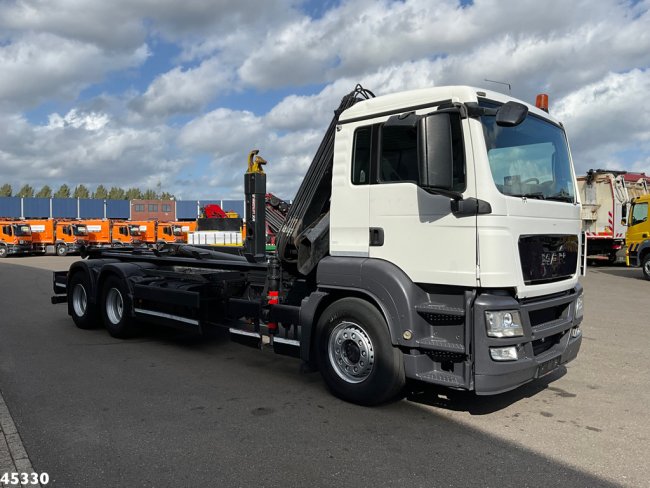 MAN  TGS 26.360 6x4 Hiab 12 Tonmeter laadkraan (5)