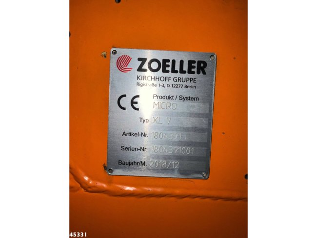 FUSO  Canter 9C18 Euro 6 Zoeller 7m³ Just 108.440 Km! (17)