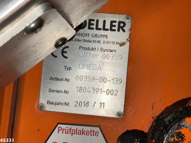 FUSO  Canter 9C18 Euro 6 Zoeller 7m³ Just 108.440 Km! (18)