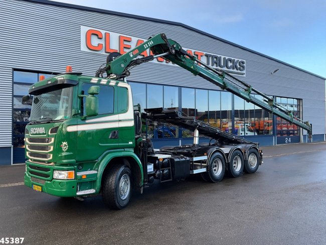 Scania  G 490 8x4 Euro 6 Hiab 24 Tonmeter laadkraan (0)