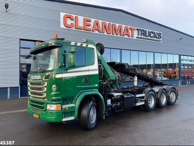 Scania  G 490 8x4 Euro 6 Hiab 24 Tonmeter laadkraan (2)