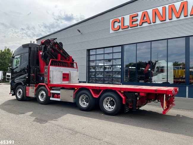 Volvo  FH 540 8x4 HMF 85 Tonmeter laadkraan + Fly-Jib Just 222.786 km! (3)