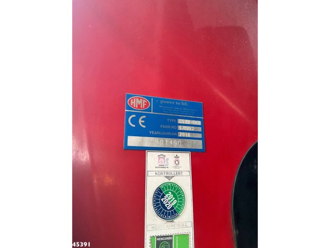 Volvo  FH 540 8x4 HMF 85 Tonmeter laadkraan + Fly-Jib Just 222.786 km! (29)