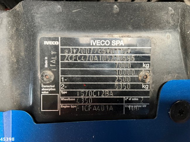 Iveco  Daily 70C14G Euro 6 CNG ROM Combi Just 60.158 km! (39)