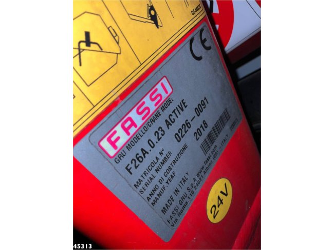 Renault  D 220 Euro 6 Fassi 2,3 Tonmeter laadkraan Just 153.536 km! (25)