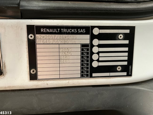 Renault  D 220 Euro 6 Fassi 2,3 Tonmeter laadkraan Just 153.536 km! (27)