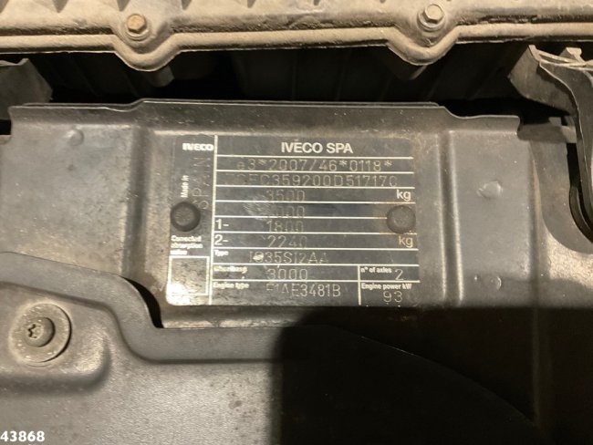 Iveco  Daily 35S12 ITM 4m³ Veegvuilopbouw (22)