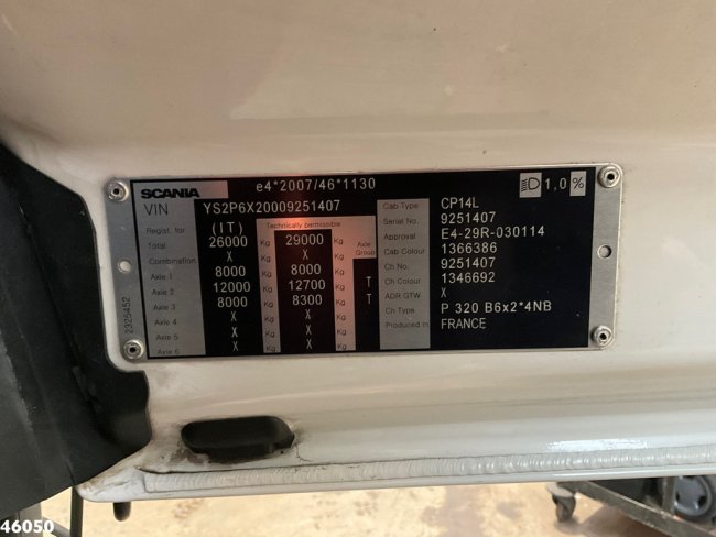 Scania  P 320 Euro 6 Garbage truck 25m³ Just 115.738 km! (17)