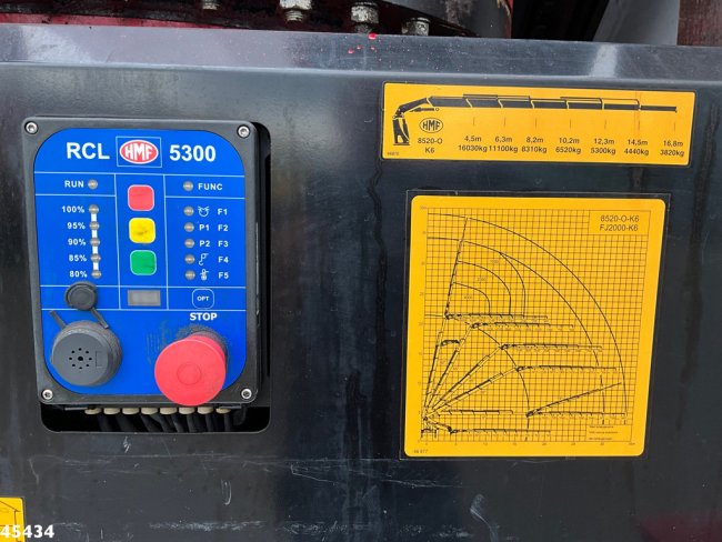 Mercedes-Benz  Arocs 3251 8x4 Euro 6 Retarder HMF 85 Tonmeter laadkraan Fly-Jib (22)