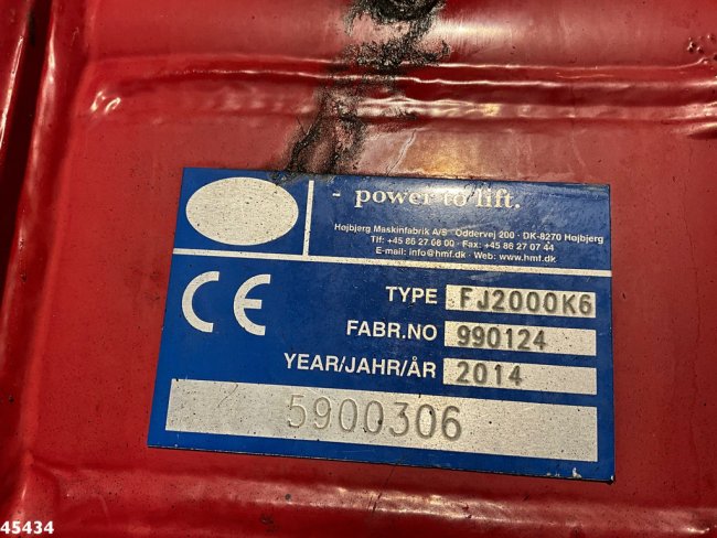 Mercedes-Benz  Arocs 3251 8x4 Euro 6 Retarder HMF 85 Tonmeter laadkraan Fly-Jib (24)