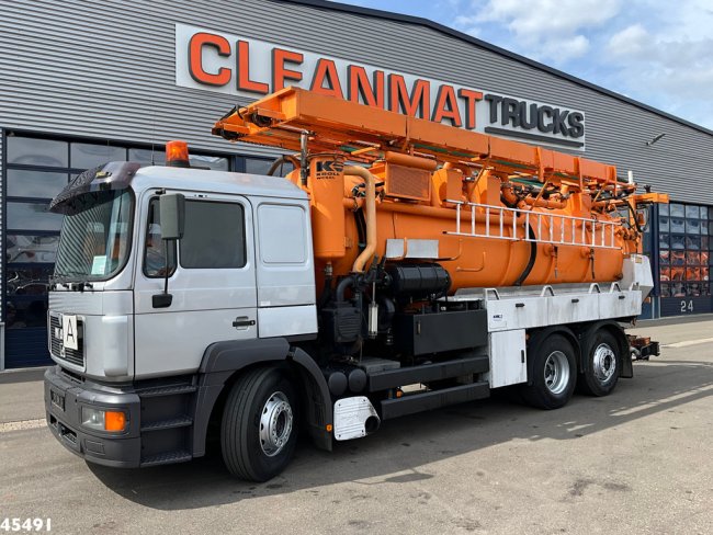 MAN  26.400 Kroll 14.5m³ kolkenzuiger Euro 2 Manual Gearbox (0)