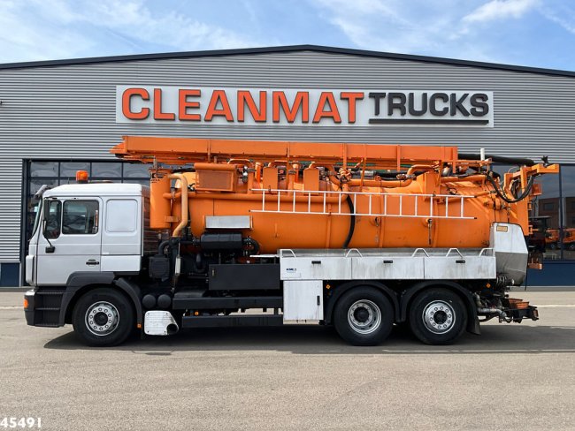 MAN  26.400 Kroll 14.5m³ kolkenzuiger Euro 2 Manual Gearbox (1)