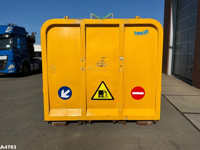 Translift 20m³ zijlader container   (2)