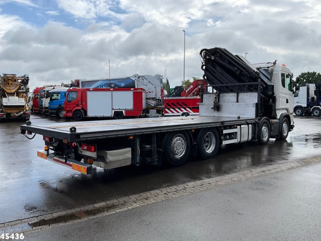 Scania  R490 8x2 Euro 6 Retarder HMF 85 Tonmeter laadkraan + Fly-jib (6)