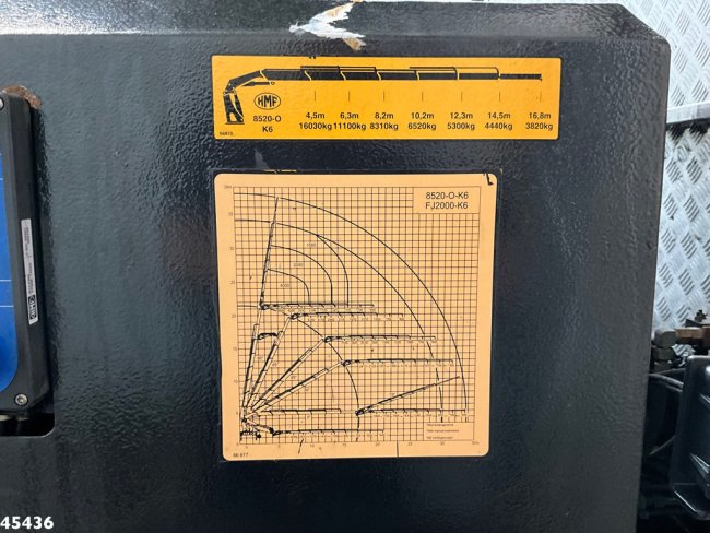 Scania  R490 8x2 Euro 6 Retarder HMF 85 Tonmeter laadkraan + Fly-jib (25)