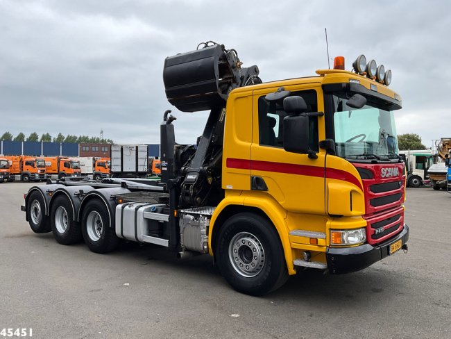 Scania  P 410 8x4 Euro 6 Palfinger 14 Tonmeter Z-kraan (2)