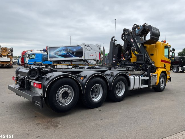 Scania  P 410 8x4 Euro 6 Palfinger 14 Tonmeter Z-kraan (3)