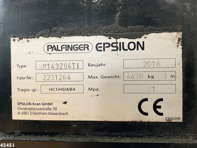 Scania  P 410 8x4 Euro 6 Palfinger 14 Tonmeter Z-kraan (19)