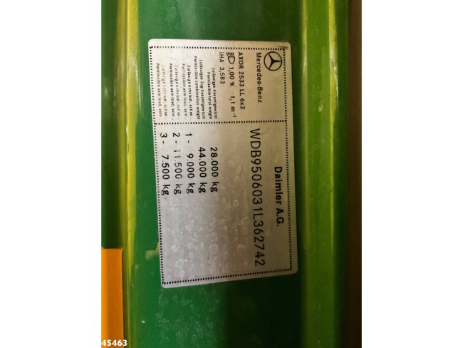 Mercedes-Benz  AXOR 2533 Euro 5 Koks Combi (32)