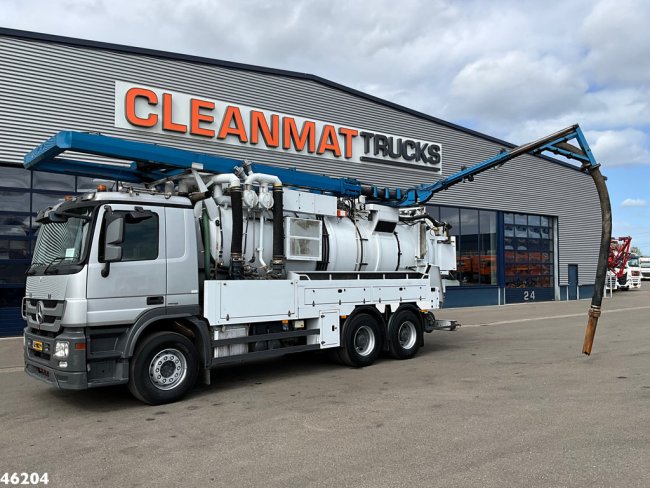 Mercedes-Benz  ACTROS 2640 6x4 Muller Combi kolkenzuiger (2)