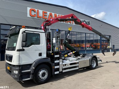 MAN TGM 18.290 Euro 6 HMF 14 Tonmeter Z-kraan Just 140.770 km!