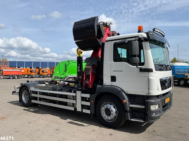 MAN  TGM 18.290 Euro 6 HMF 14 Tonmeter Z-kraan Just 140.770 km! (2)