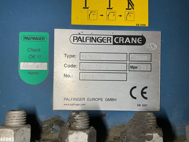 Iveco  Trakker 260T41 Euro 5 6x4 Full Steel Palfinger 36 Tm laadkraan Just 133.291 km! (21)