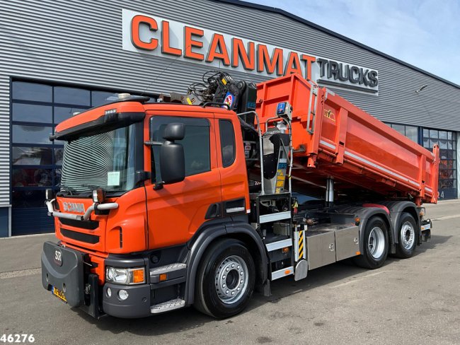 Scania  P 320 HMF 14 Tonmeter Z-kraan Just 173.443 km! (2)